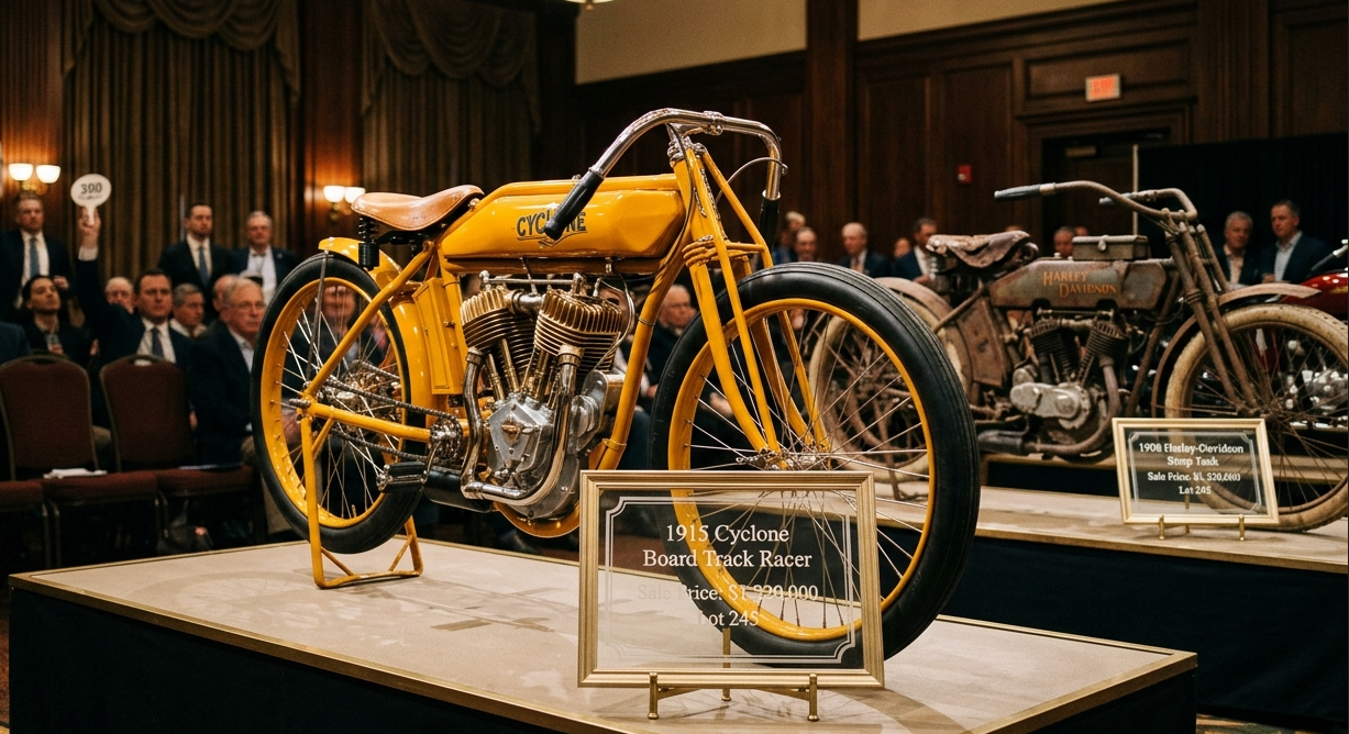 世界の最高額ビンテージバイクTOP10