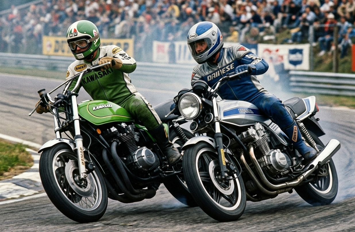 1980年代初頭 空冷4発スーパーバイクの競り合い