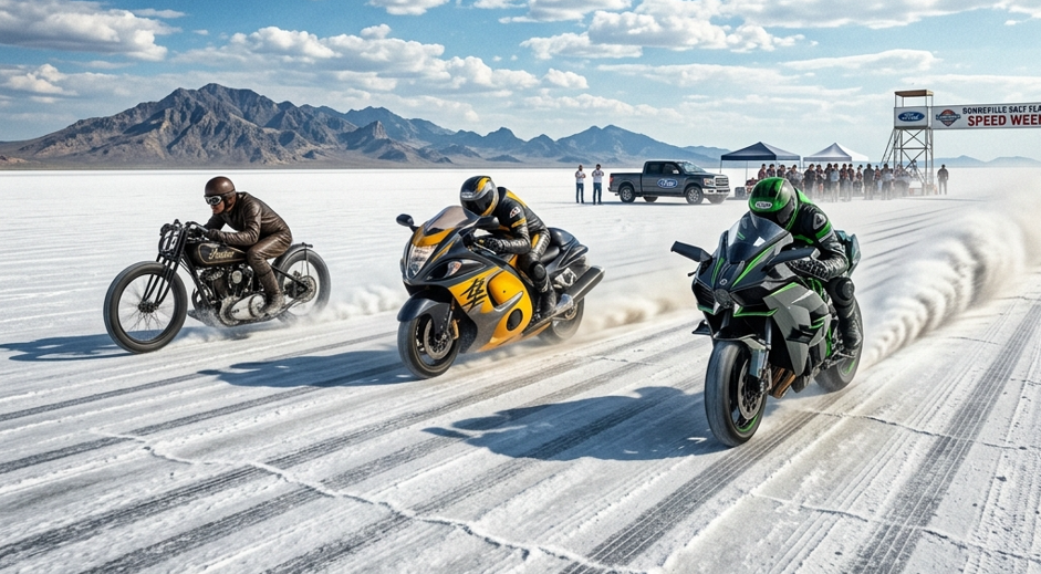 ボンネビル・スピードウィーク｜世界最速バイクの変遷