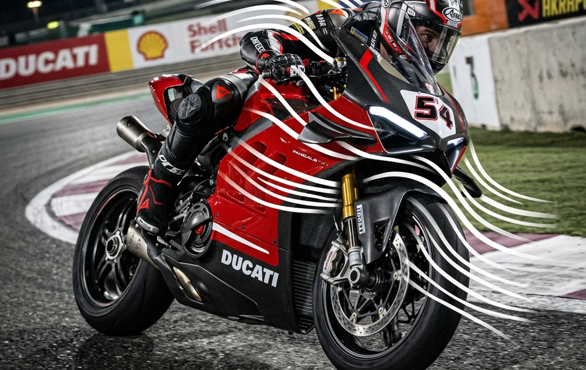 最新ウイングレットのダウンフォース視覚化