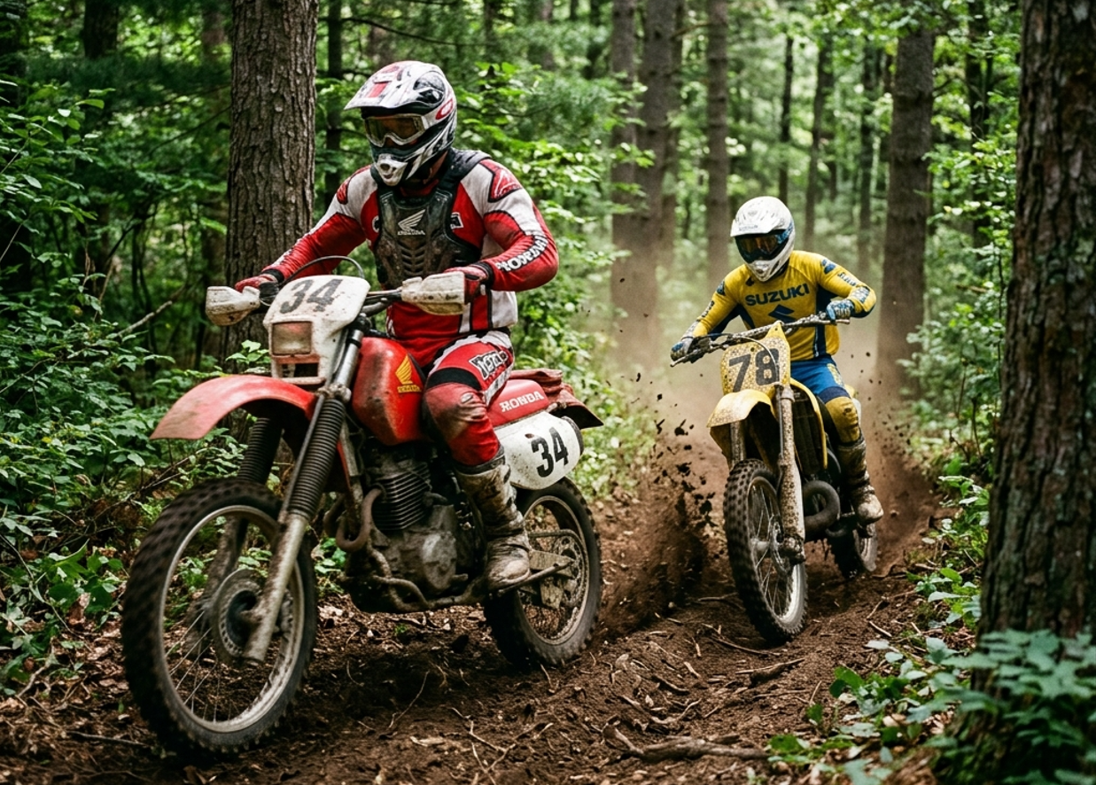 1990年代 スコット・サマーズとホンダXR600Rの伝説