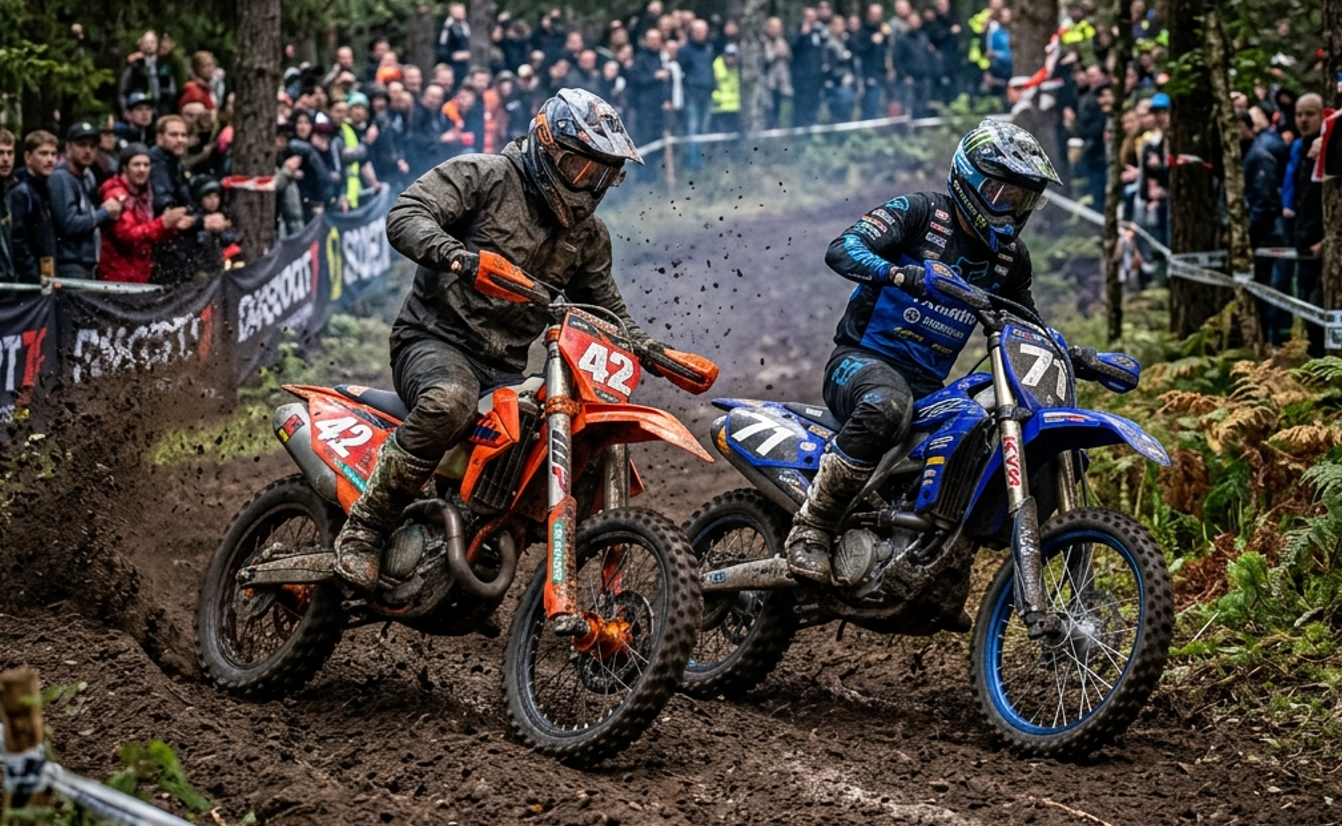 近代GNCC クロスカントリー専用機（XC）の爆走