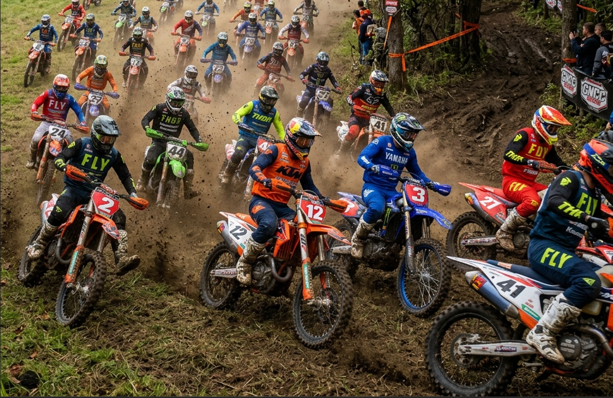 GNCC 世界最大のクロスカントリーレースのスタート