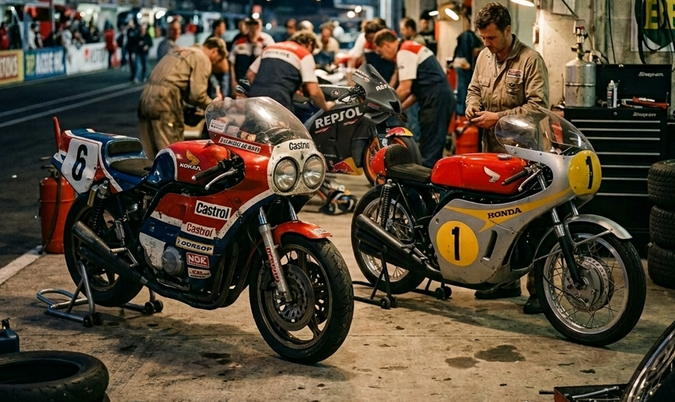 ホンダ・ロードレーサー進化史】4ストロークの執念と常識破壊のメカニズム