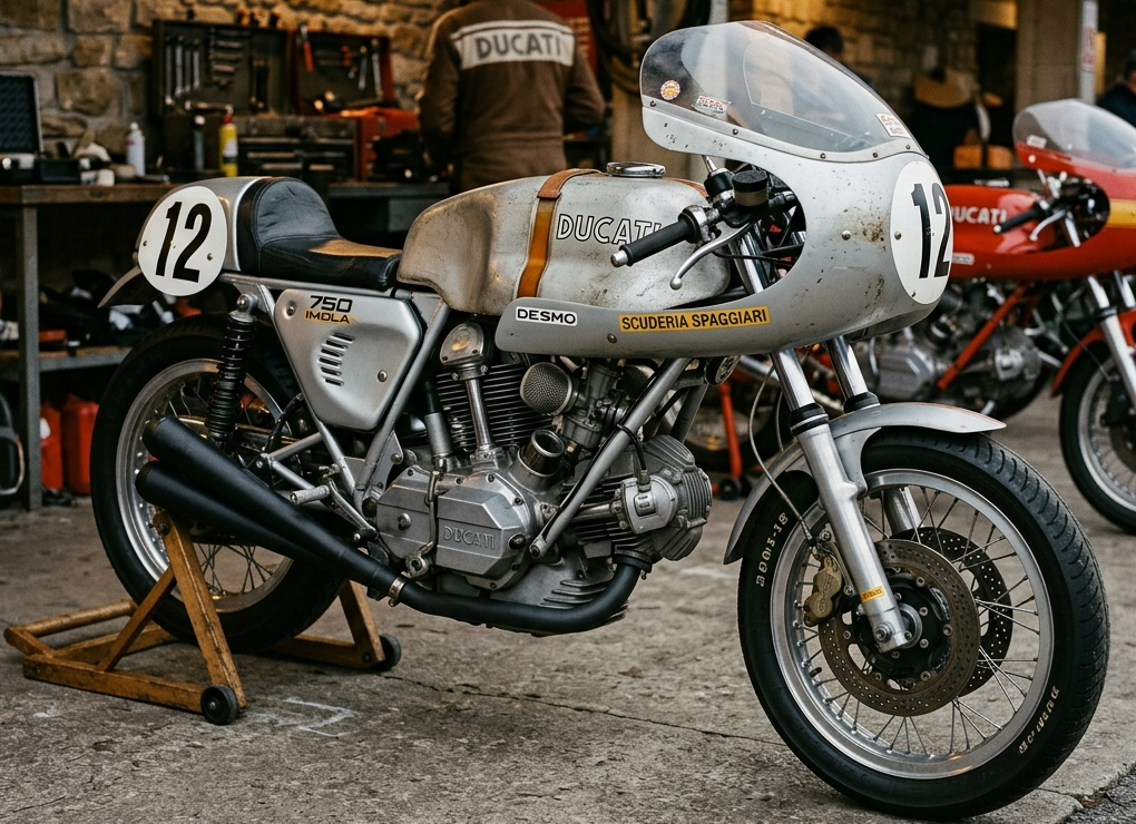 1972年イモラ200 ドゥカティ750 Imola Desmoの勝利