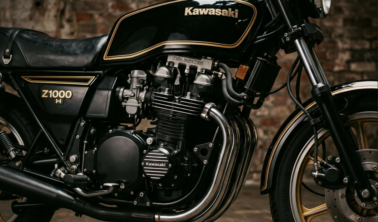 世界初FI搭載量産車 カワサキZ1000H(1980)