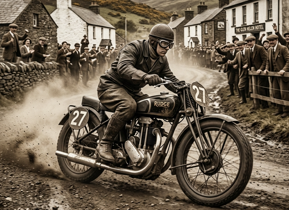 第1期 マン島TT黎明期のレース風景