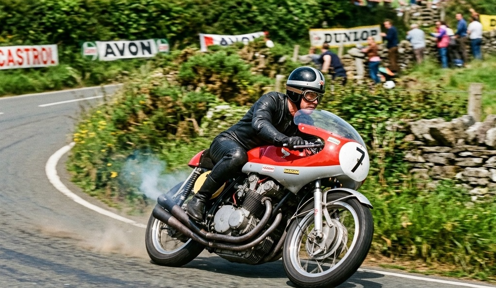 第2期 WGP黄金期のマン島TTレース風景