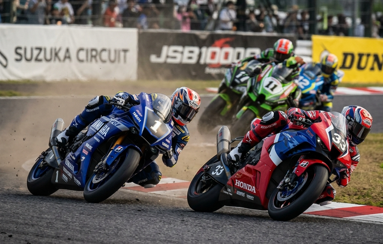 全日本ロードレース選手権 第5期 ヤマハYZF-R1 ホンダCBR1000RR-R カワサキZX-10RR スズキGSX-R1000R