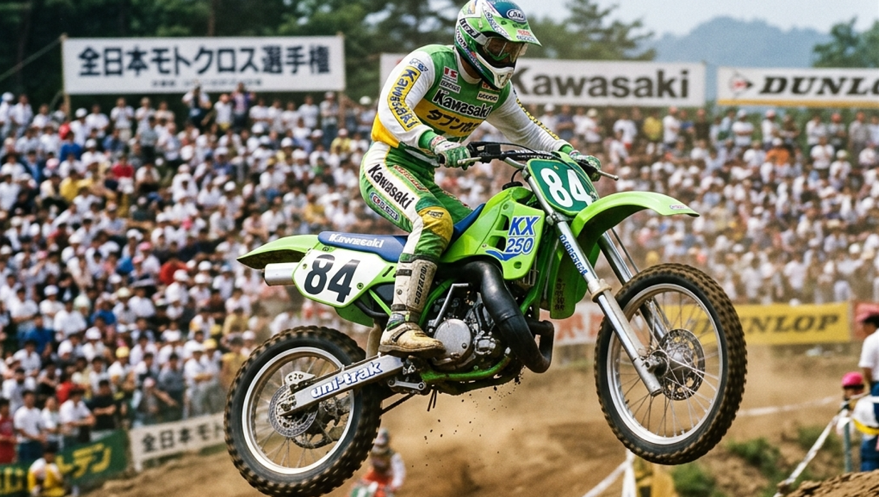 1980年代の全日本モトクロス サスペンション革命