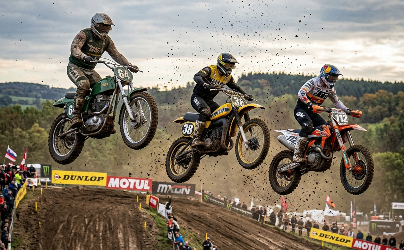モトクロス世界選手権（MXGP）の歴史｜革命的メカニズムと優勝マシンの変遷｜買取相場
