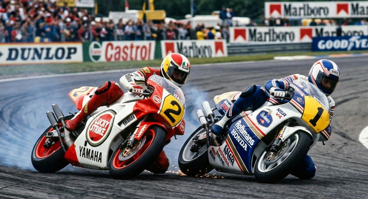 ヤマハ YZR500 対 ホンダ NSR500 1980年代 WGP500cc