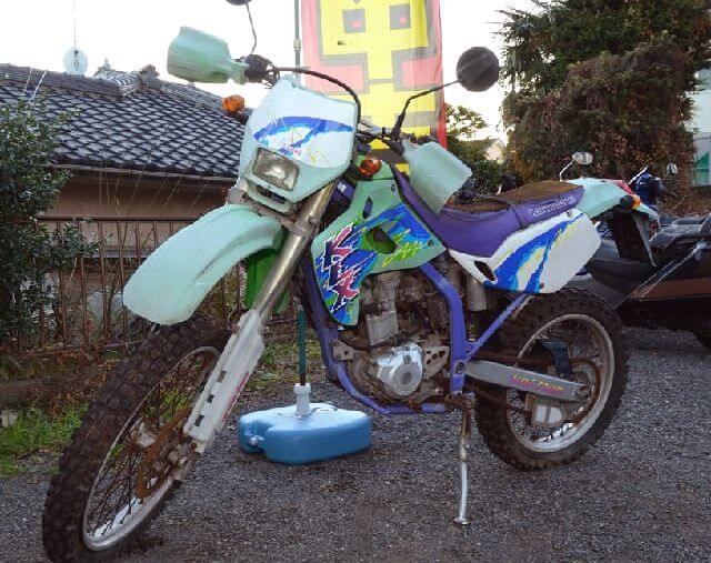 無料】バイク引取り回収事例｜水没後 10年放置されていたKLX250