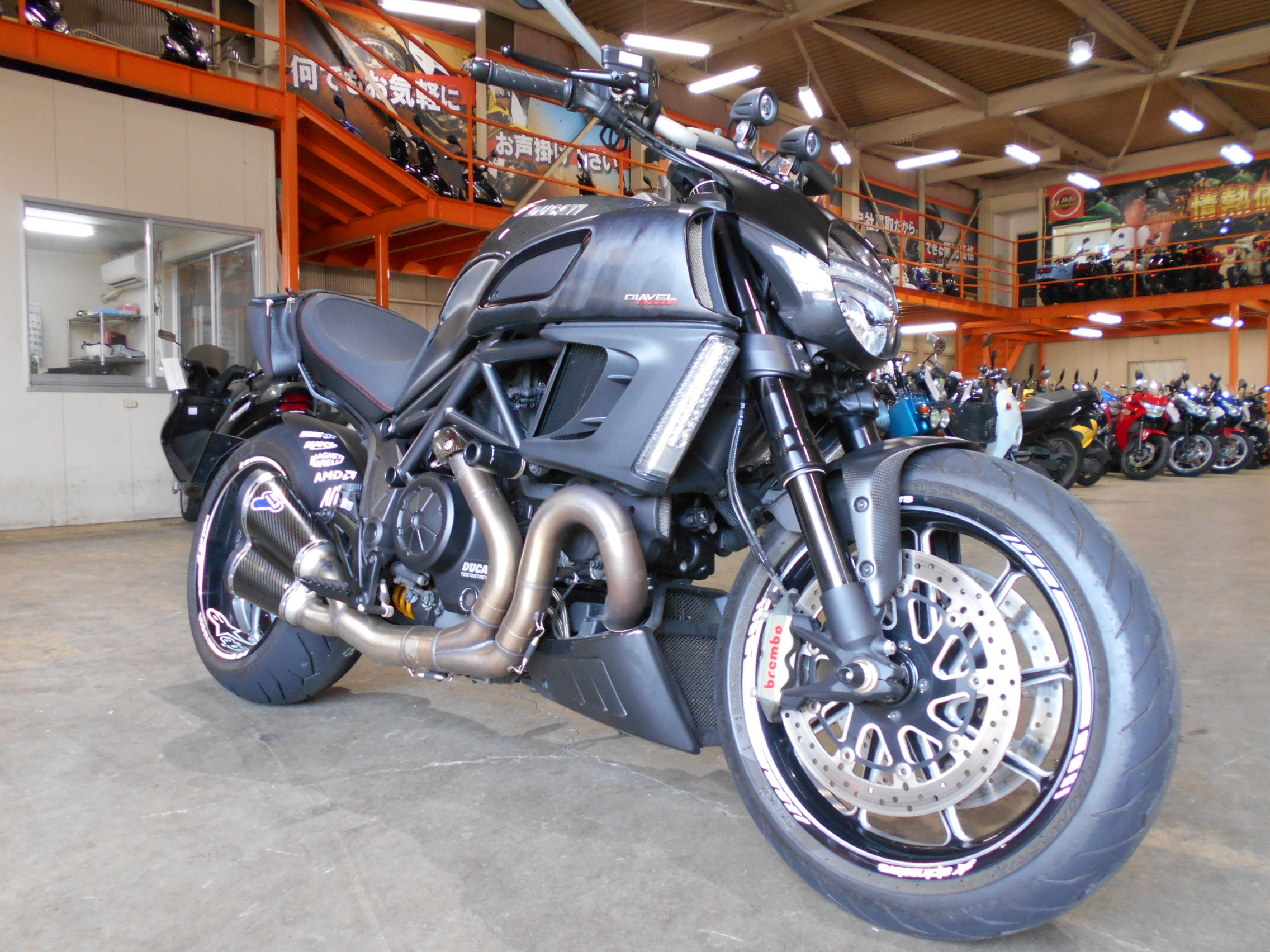 80万円の査定額で買取した2011年モデル・ディアベルカーボン