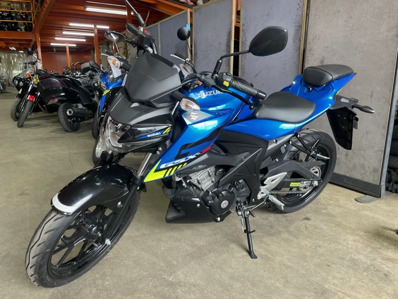 2018年4月購入のGSX-R125：走行距離は4367kmで機関良好美