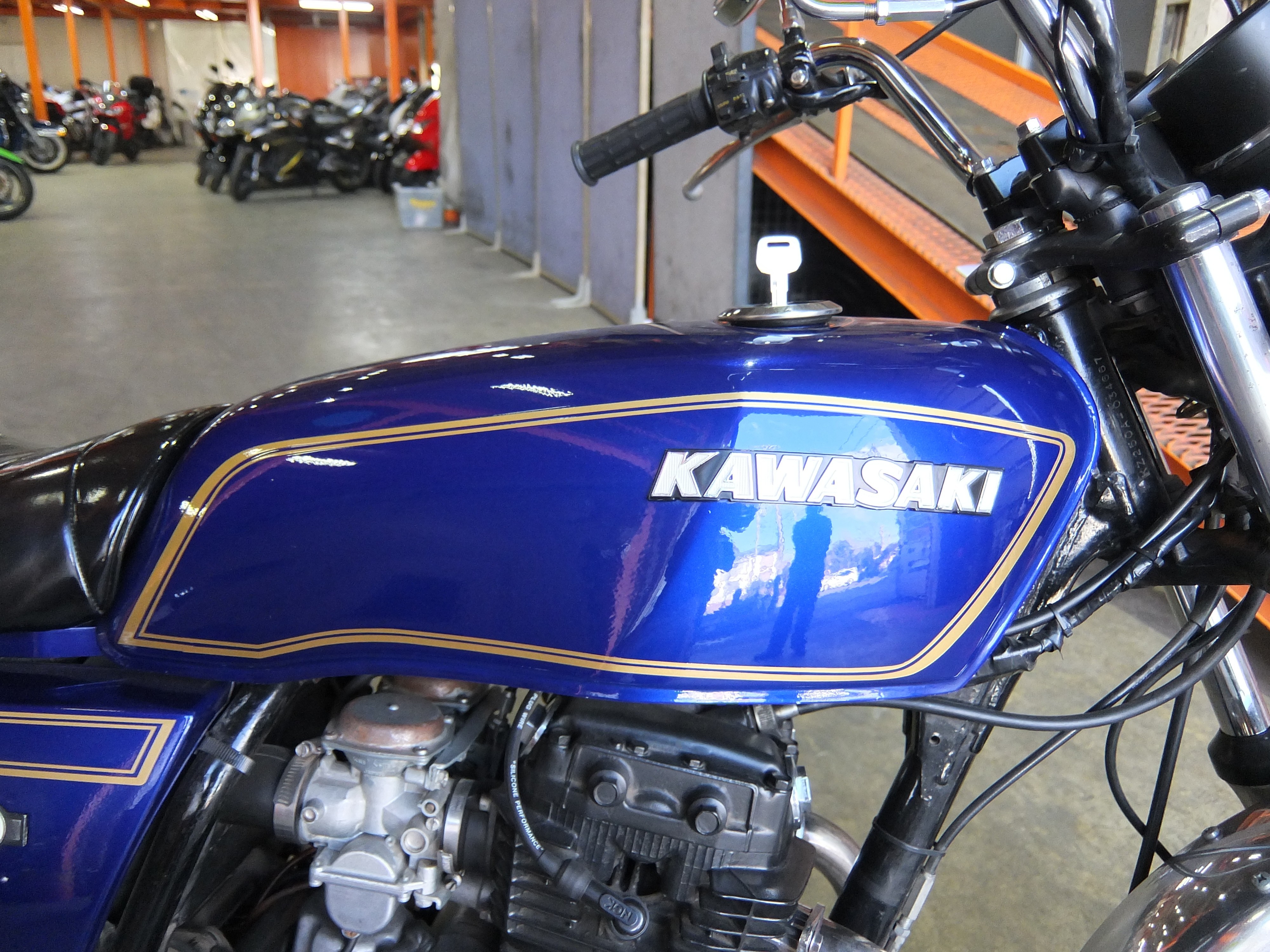 Kawasaki Z250ft ガソリンタンク Z250FT ガソリン タンク 関連部品