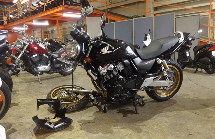 大阪市中央区で買取したCB400SFV