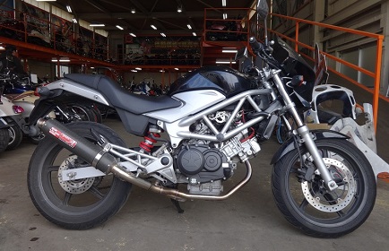 大阪市平野区で買取したVTR250の2009年モデル