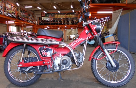 宝塚市で買取した不動バイク【CT110ハンターカブ】