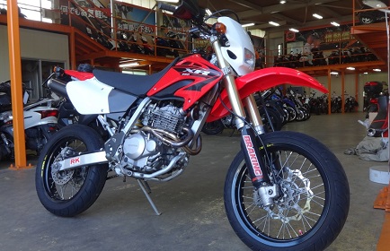 京都市西京区で買取したバイク【XR250モタード 2005年モデル】