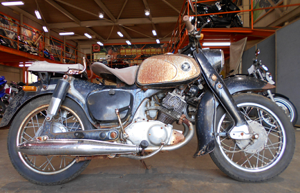 淀川区西宮原で買取したバイク【ベンリィC92】