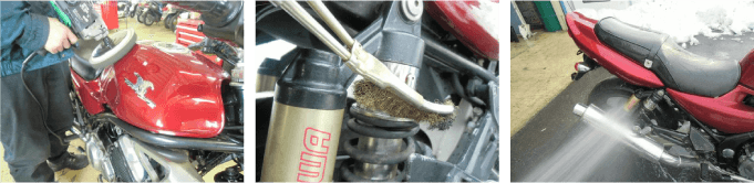 プロの洗車と磨き