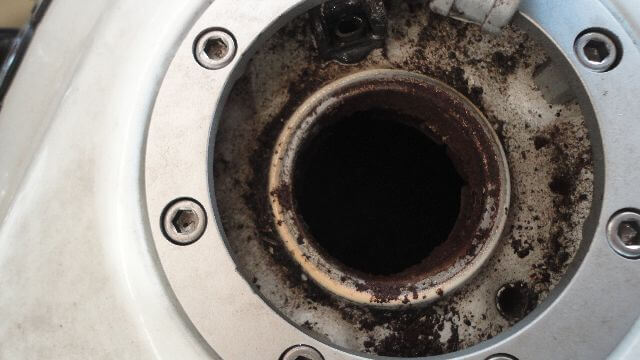 タンク内の錆び大