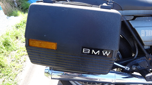 パニアケースがオプションでついています