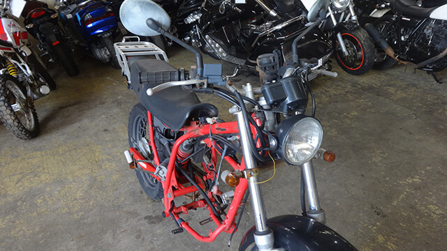 正面からのフォルム