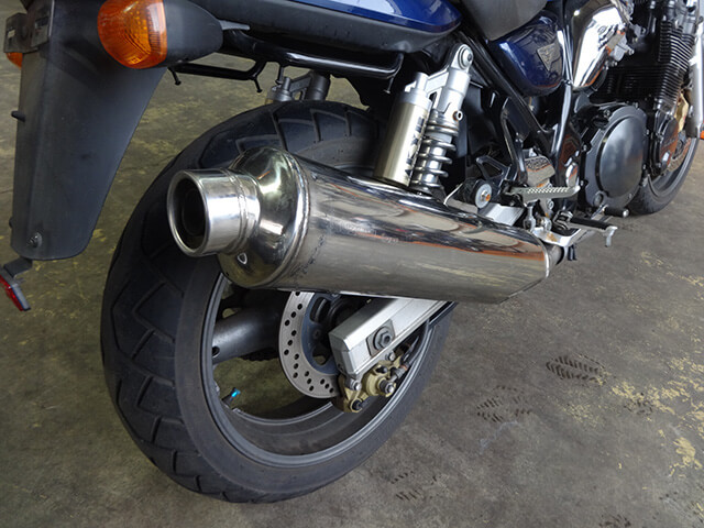 マフラー部分