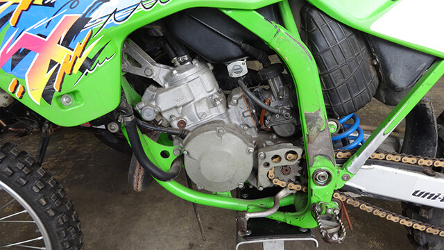 エンジンは実動です