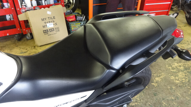 使用感は感じられないシート