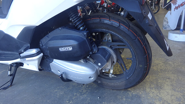 リアタイヤ部分