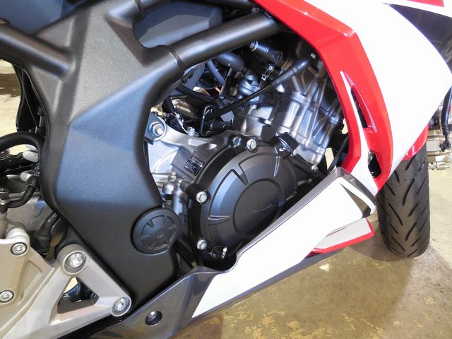 カバーに目立たない傷がある以外は極めて綺麗なエンジン