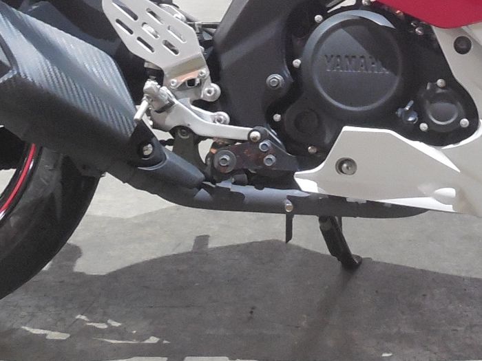 フレーム接合部のやや強い錆び