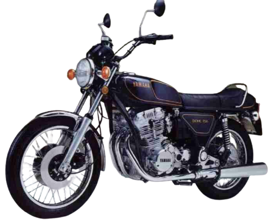 GX750 初期型 3ポイント車 セミトラユニット GX750【1976～80年