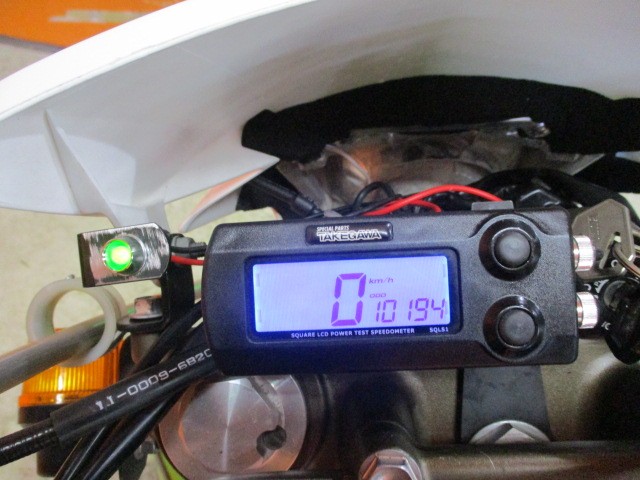 カワサキDトラッカー250 メーター