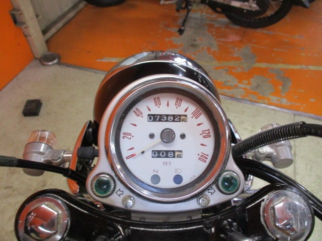 走行もびっくり低走行の７３８２ｋｍ！！燃料消費率１Ｌ＝４０ｋｍとエストレヤ燃費もグッド！！決済価格！