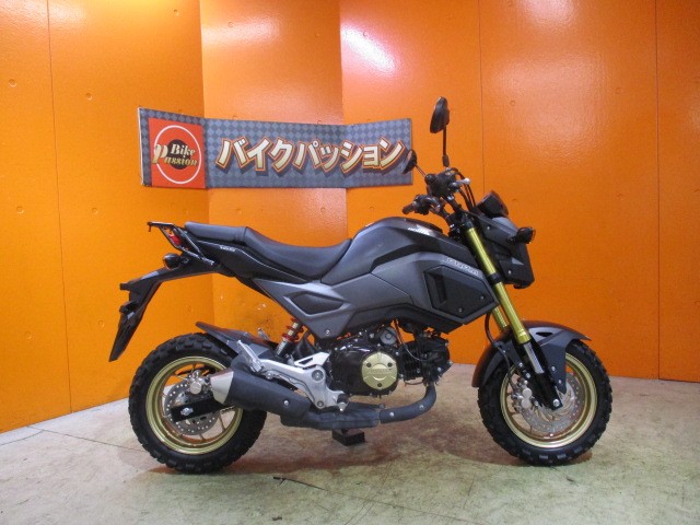 横から見てもこの通り状態グッド！！２０１８年の新色のこのマットアクシスグレーメタリックはかっこいい！