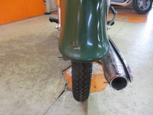 スーパーカブ 50 ビジネス 実働 書付 キャブ 12V 3速 バッテリー新品 検) AA01 C50 プレス 鉄 カブ 丸目 緑 グリーン 北海道 札幌 中古】スーパーカブ50｜即納対応可能車両！！｜パッション