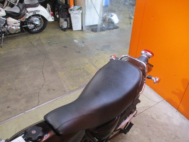 シートもこの通り破れもなければへたりもありません！！バンバンのシートは特徴的でおしゃれですよね！！