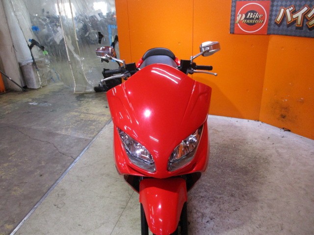 フロントから見てもこの通り状態グッド！一体型フェイスを装備するだけでここまで見た目が変わりますよ！！