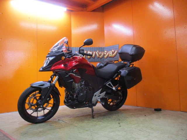 最長２４か月保証付き！！希少な４００Ｘが３点パニアにナビまでついてこの距離でこの価格は本当にお安い！