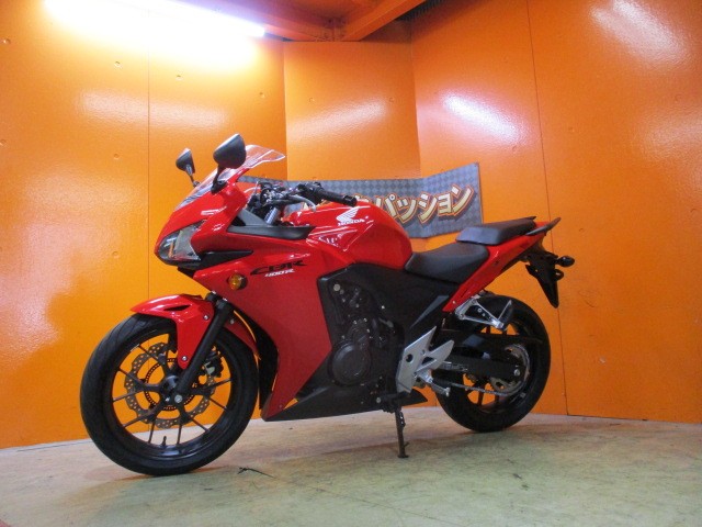 最長２４か月保証付き！！カラーもＣＢＲ４００Ｒらしい、ヴィクトリーレッド！安心の純正フルノーマル車両