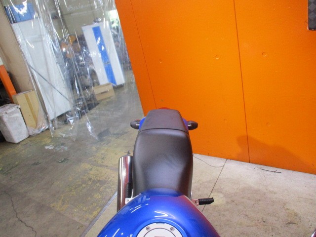 シートもこの通り破れもなければへたりもありません！トルクが太いのでタンデムも楽々の一台ですよ！