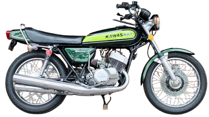 【1974年式 H1E】500SS (マッハⅢ)