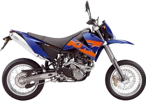 【2001年式】640LC4スーパーモト｜ブルー