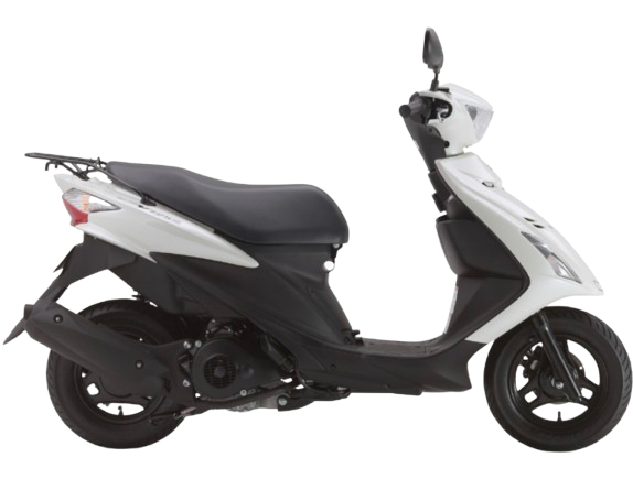 アドレスV125S【2010～14年式】｜2010～11年式 パールグラスホワイトNo.2