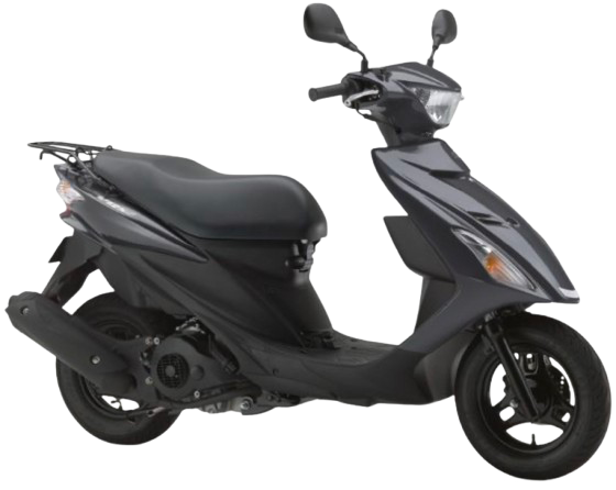アドレスV125S【2010～14年式】｜2012年式 ファントムブラックメタリックNo.2
