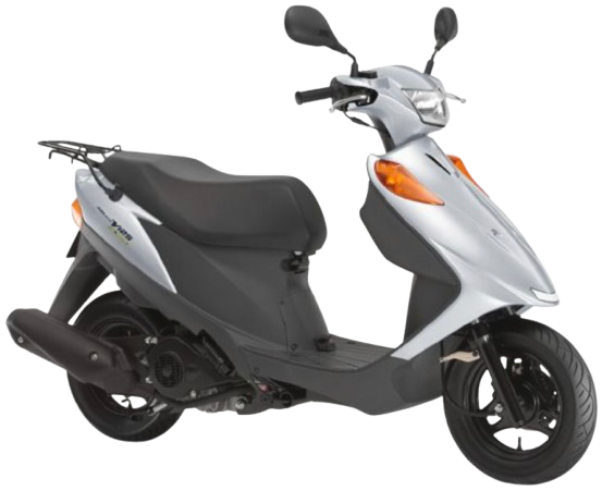 アドレスV125【2005~13年式】|2010年式 ソニックシルバーメタリックNo.2